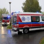 18.10.2021. Kielce. Akcja ratunkowa na osiedlu Na Stoku / Piotr Kwaśniewski / Radio Kielce