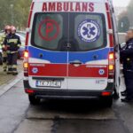 18.10.2021. Kielce. Akcja ratunkowa na osiedlu Na Stoku / Piotr Kwaśniewski / Radio Kielce