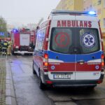 18.10.2021. Kielce. Akcja ratunkowa na osiedlu Na Stoku / Piotr Kwaśniewski / Radio Kielce