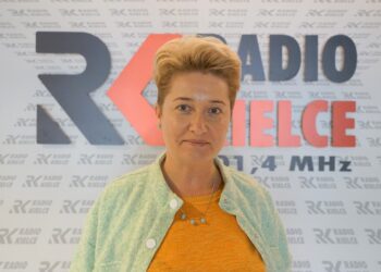 24.10.2021. Radio Kielce. Spodziewany gość. Na zdjęciu: Anna Żmudzińska - dyrektor Miejskiej Biblioteki Publicznej w Kielcach / Piotr Kwaśniewski / Radio Kielce