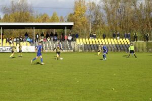 23.10.2021. Połaniec. Mecz: Czarni Połaniec - Wisła sandomierz / Maciej Makuła / Radio Kielce