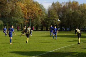 23.10.2021. Połaniec. Mecz: Czarni Połaniec - Wisła sandomierz / Maciej Makuła / Radio Kielce