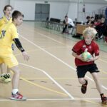 24.10.2021. Kielce. VIII Międzynarodowy Memoriał Jarka Tkaczyka w Piłce Ręcznej Chłopców / Maciej Makuła / Radio Kielce