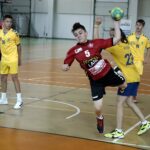 24.10.2021. Kielce. VIII Międzynarodowy Memoriał Jarka Tkaczyka w Piłce Ręcznej Chłopców / Maciej Makuła / Radio Kielce