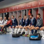 11.10.2021. Chorzów. Pokazowy mecz piłkarzy ręcznych w 11-osobowych składach na Stadionie Śląskim / ZPRP