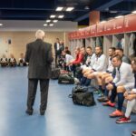 11.10.2021. Chorzów. Pokazowy mecz piłkarzy ręcznych w 11-osobowych składach na Stadionie Śląskim / ZPRP