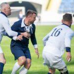 11.10.2021. Chorzów. Pokazowy mecz piłkarzy ręcznych w 11-osobowych składach na Stadionie Śląskim / ZPRP