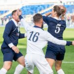 11.10.2021. Chorzów. Pokazowy mecz piłkarzy ręcznych w 11-osobowych składach na Stadionie Śląskim / ZPRP