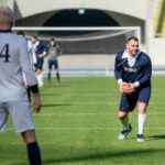 11.10.2021. Chorzów. Pokazowy mecz piłkarzy ręcznych w 11-osobowych składach na Stadionie Śląskim / ZPRP