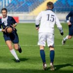 11.10.2021. Chorzów. Pokazowy mecz piłkarzy ręcznych w 11-osobowych składach na Stadionie Śląskim / ZPRP