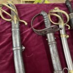 16.10.2021. Brody. Prezentacja broni w ramach projektu „Śladem nieznanych wydarzeń powstania styczniowego w gminie Brody” / Anna Głąb / Radio Kielce