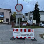 16.10.2021. Kielce. Przebudowa skrzyżowania Alei Solidarności z Aleją Tysiąclecia Państwa Polskiego i ulicą Domaszowską / Piotr Kwaśniewski / Radio Kielce