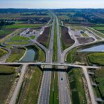 04.10.2021. Trasa S7. Odcinek Widoma - Szczepanowice / Jarosław Kubalski / Radio Kielce