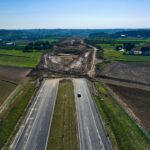 04.10.2021. Trasa S7. Odcinek Widoma - Szczepanowice / Jarosław Kubalski / Radio Kielce