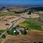 04.10.2021. Trasa S7. Odcinek Widoma - Szczepanowice / Jarosław Kubalski / Radio Kielce