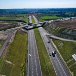 04.10.2021. Trasa S7. Odcinek Widoma - Szczepanowice / Jarosław Kubalski / Radio Kielce