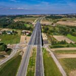 04.10.2021. Trasa S7. Odcinek Widoma - Szczepanowice / Jarosław Kubalski / Radio Kielce