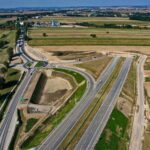 04.10.2021. Trasa S7. Odcinek Widoma - Szczepanowice / Jarosław Kubalski / Radio Kielce