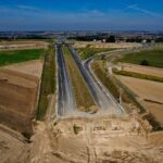 04.10.2021. Trasa S7. Odcinek Widoma - Szczepanowice / Jarosław Kubalski / Radio Kielce