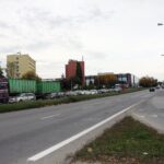 11.10.2021. Kielce. Skrzyżowanie Alei Solidarności, Alei Tysiąclecia Państwa Polskiego i ulicy Domaszowskiej / Jakub Snoch / Radio Kielce