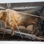 08.10.2021. Kielce. BWA. Wystawy grafiki Pawła Frąckiewicza i Mirosława Pawłowskiego / Jakub Snoch / Radio Kielce