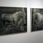 08.10.2021. Kielce. BWA. Wystawy grafiki Pawła Frąckiewicza i Mirosława Pawłowskiego / Jakub Snoch / Radio Kielce