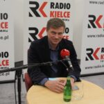 24.10.2021. Studio Polityczne Radia Kielce. Na zdjęciu Arkadiusz Bąk - Polskie Stronnictwo Ludowe-Koalicja Polska / Dionizy Krawczyński / Radio Kielce