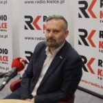 24.10.2021. Studio Polityczne Radia Kielce. Na zdjęciu: Artur Pejas - Nowa Lewica / Dionizy Krawczyński / Radio Kielce