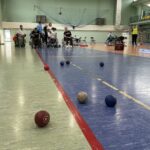 15.10.2021. Masłów. IV Świętokrzyski Maraton Bocci / Iwona Murawska / Radio Kielce