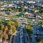 14.10.2021. Kielce. Skrzyżowanie Alei Solidarności, Alei Tysiąclecia Państwa Polskiego i ulicy Domaszowskiej / Jarosław Kubalski / Radio Kielce