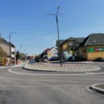 05.10.2021. Busko-Zdrój. Przebudowa ulicy Bohaterów Warszawy / Marta Gajda-Kruk / Radio Kielce