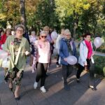 05.10.2021. Busko-Zdrój. 9. Marsz Różowej Wstążeczki / Marta Gajda-Kruk / Radio Kielce