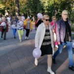 05.10.2021. Busko-Zdrój. 9. Marsz Różowej Wstążeczki / Marta Gajda-Kruk / Radio Kielce