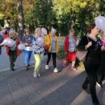 05.10.2021. Busko-Zdrój. 9. Marsz Różowej Wstążeczki / Marta Gajda-Kruk / Radio Kielce