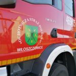 08.10.2021. Włoszczowice. Nowy średni samochód ratowniczo-gaśniczy dla OSP Włoszczowice / Marta Gajda-Kruk / Radio Kielce