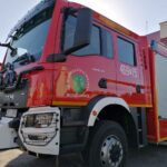 08.10.2021. Włoszczowice. Nowy średni samochód ratowniczo-gaśniczy dla OSP Włoszczowice / Marta Gajda-Kruk / Radio Kielce