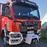 08.10.2021. Włoszczowice. Nowy średni samochód ratowniczo-gaśniczy dla OSP Włoszczowice / Marta Gajda-Kruk / Radio Kielce