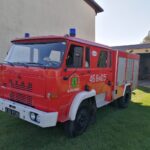 08.10.2021. Włoszczowice. 33 letni, najstarszy w gminie wóz strażacki / Marta Gajda-Kruk / Radio Kielce