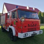 08.10.2021. Włoszczowice. 33 letni, najstarszy w gminie wóz strażacki / Marta Gajda-Kruk / Radio Kielce