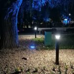 15.10.2021. Busko-Zdrój. Iluminacje świetlne / Marta Gajda-Kruk / Radio Kielce