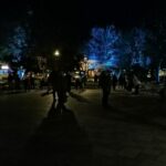 15.10.2021. Busko-Zdrój. Iluminacje świetlne / Marta Gajda-Kruk / Radio Kielce