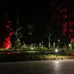 15.10.2021. Busko-Zdrój. Iluminacje świetlne / Marta Gajda-Kruk / Radio Kielce