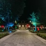 15.10.2021. Busko-Zdrój. Iluminacje świetlne / Marta Gajda-Kruk / Radio Kielce