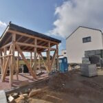 14.10.2021. Umianowice. Budowa Ośrodka Edukacji Przyrodniczej / Marta Gajda-Kruk / Radio Kraków