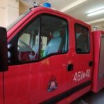 16.10.2021. Bogucice. Wóz strażacki OSP z Bogucic / Marta Gajda / Radio Kielce