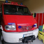 16.10.2021. Bogucice. Wóz strażacki OSP z Bogucic / Marta Gajda / Radio Kielce