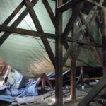 22.10.2021. Sandomierz. Remont dachu bazyliki katedralnej / ks. Jacek Marchewka