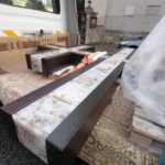 23.10.2021. Pińczów. Krzyż morowy. Uroczysta msza o ustanie epidemii / Marta Gajda-Kruk / Radio Kielce