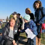 31.10.2021. Skalbmierz. Kwesta na renowację figury św. Dominika / Marta Gajda-Kruk / Radio Kielce