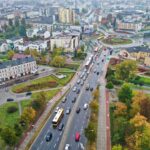 18.10.2021. Kielce. Zakorkowane ulice / Jarosław Kubalsk / Radio Kielce